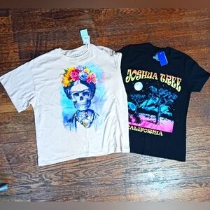 Sz M Women's T-shirt Bundle! BOLD Graphics NWT